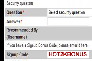 Devilfish Sign Up Code