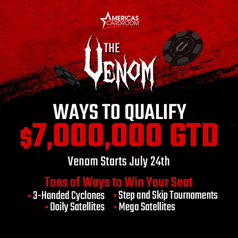 Americas Card Room Venom Qualifiers
