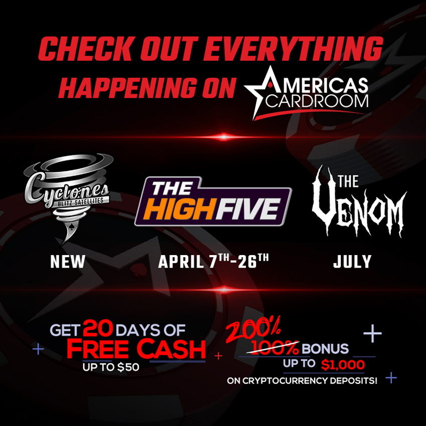Americas Card Room Promotions